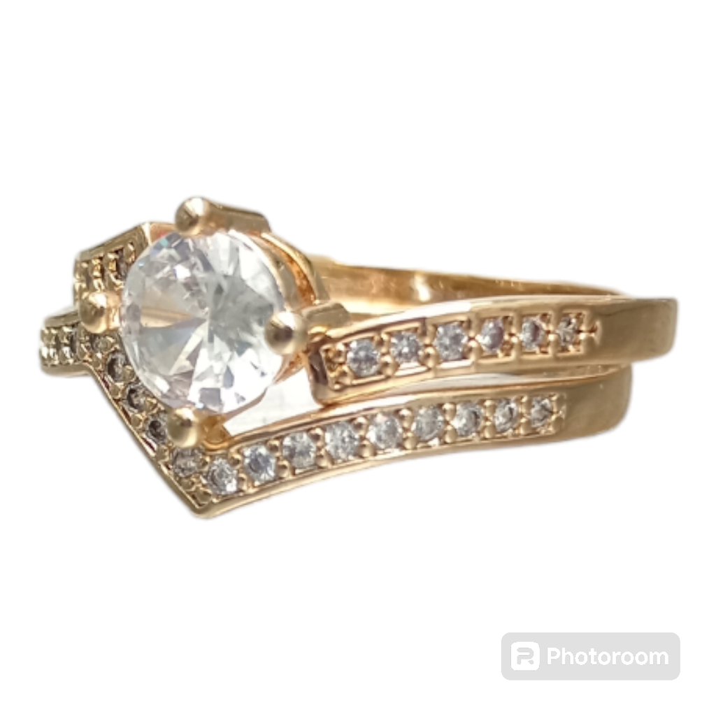 Anillo Alianza Zig Zag