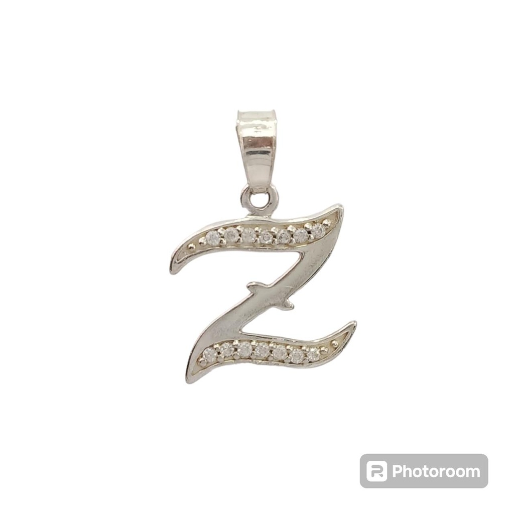 Dije Inicial "Z" Plata .925