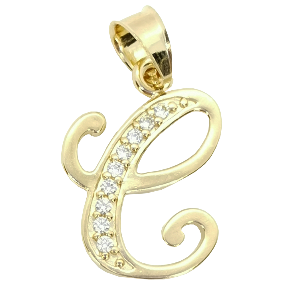 Dije Inicial "C" Oro Laminado 18k