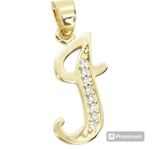 [InicialOLI] Dije Inicial "I" Oro Laminado 18k