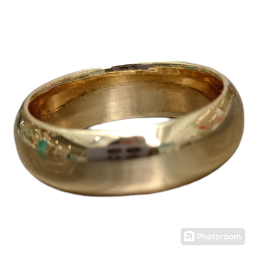 [Anillo 167] Anillo Argolla Oro Laminado