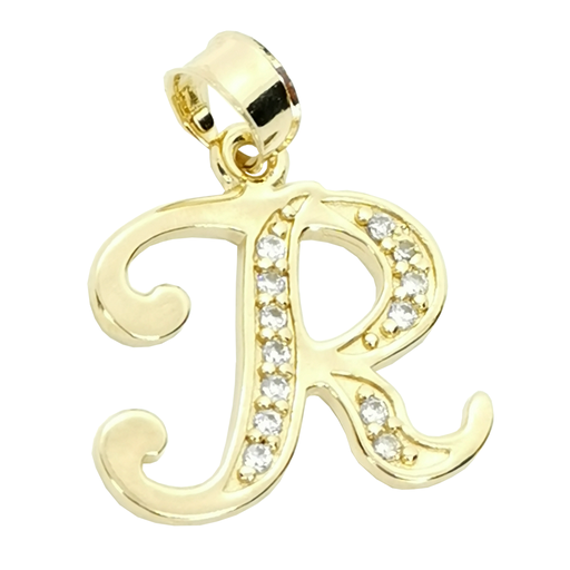 [InicialOLR] Dije Inicial "R" Oro Laminado 18k