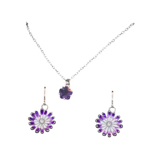[Juego 435] Juego 435 Flor Morada