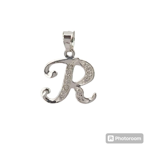 [InicialPLR] Dije Inicial "R" Plata .925