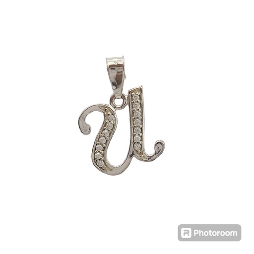 [InicialPLU] Dije Inicial "U" Plata .925