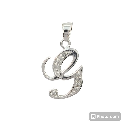 [InicialPLG] Dije Inicial "G" Plata .925