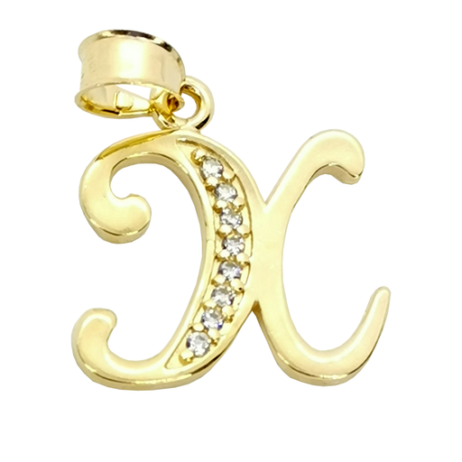 [InicialOLX] Dije Inicial "X" Oro Laminado 18k