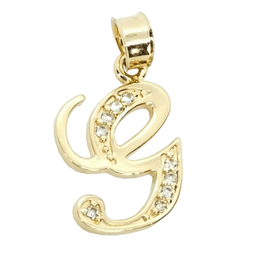 [InicialOLG] Dije Inicial "G" Oro Laminado 18k